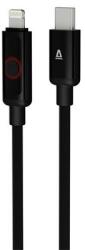 AVAX Töltőkábel, USB-C - lightning (Apple), 27W, 1 m, AVAX CB651 Pulsey , szürke (AVAX_CB651) - kellekanyagonline