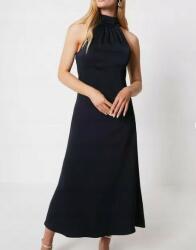 Oasis Sötétkék Midaxi Ruha Nyitott Váll Megkötős Nyakkivágással Oasis 38