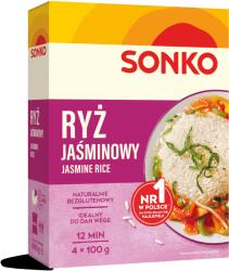 Sonko Rizs Sonko Jázmin Fehér Hosszúszemű 4X100G