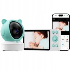  Monitor Elektronikus bébiőr 5" WiFi Ptz Forgatható kamera (331fd11`)