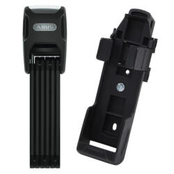 ABUS Bordo Alarm 6000KA/90 BK SH Riasztós hajtogatós kerékpárzár (fekete) 90 cm