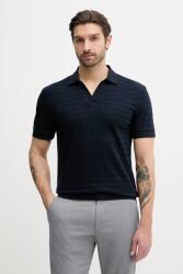 JOOP! pamut póló - sötétkék XL - answear - 51 990 Ft