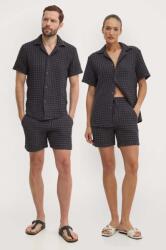 OAS pamut rövidnadrág - fekete L