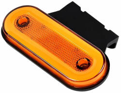 AUTOLIFE 25224 20LED-es szélességjelző - sárga - E-jeles - 12-24V (25224) - akcio-shop
