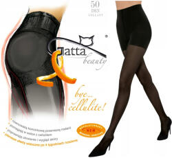 Gatta Harisnyanadrág Gatta Bye Cellulite 50 Den 5-XL Nero
