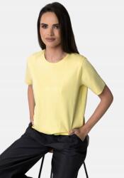 Volcano Női Pamut Póló Vastag Sárga Volcano Tm-lupina M