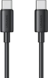 USAMS YD Series Type-C-Type-C Kábel 60W 1 m-Fekete (USA1113) (USA1113)