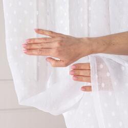 Markizeta 424091 Kész függöny ráncoló szalaggal 140x250 cm fehér szín (424091/FGT/001/140250/1)