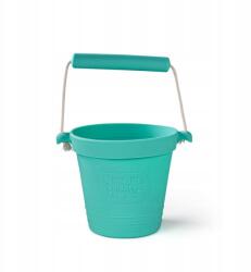 Bigjigs Toys türkiz színű strandvödör (33107)