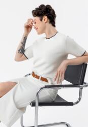 Volcano Női Csíkos Viszkóz Blúz Fehér Volcano Tm-sante S