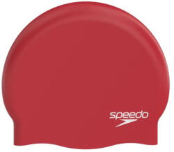 Speedo Cască de înot speedo plain moulded silicone cap roşu