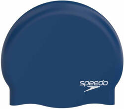 Speedo plain moulded silicone cap albastru închis
