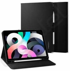 Spigen LIQUID AIR szilikon tok (aktív FLIP, oldalra nyíló, TRIFOLD, asztali tartó, ceruza tartó) FEKETE