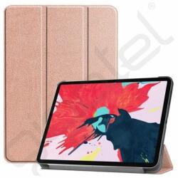 Silverline Tok álló, bőr hatású (aktív FLIP, oldalra nyíló, TRIFOLD, asztali tartó) ROZÉARANY 2