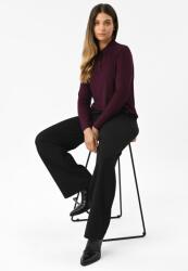 Volcano Női Széles Csíkos Szövett Nadrág Fekete Volcano R-bri Tall Xs