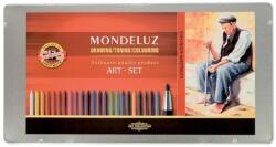 KOH-I-NOOR Set 32 piese Koh-I-Noor Mondeluz Aquarell cutie metal (K3796)