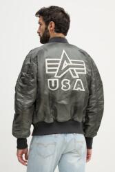 Alpha Industries bomber dzseki MA-1 Distressed - zöld XL
