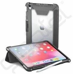 Cellularline FOLIO tok álló, bőr hatású (FLIP, oldalra nyíló, TRIFOLD, asztali tartó, ceruza tartó, ütésállóság) FEKETE