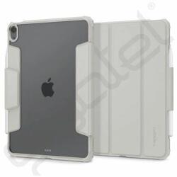 Spigen AIR SKIN PRO tok álló, ECO bőr hatású (aktív FLIP, oldalra nyíló, TRIFOLD, asztali tartó, ceruza tartó) KRÉM
