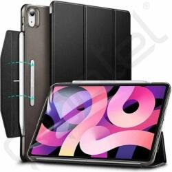 ESR ASCEND tok álló, bőr hatású (aktív FLIP, oldalra nyíló, TRIFOLD, asztali tartó, ceruza tartó) FEKETE