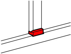 Legrand 010735 DLP T-elem 35/50 mély 80 széles csatornához (10735)