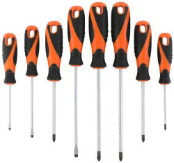 Kendo csavarhúzó készlet 8r. SL+PH+PZ mágneses CrV 85115 (851153)