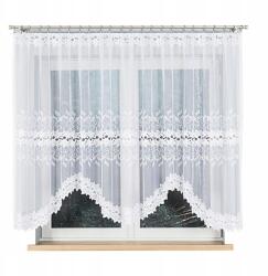 Markizeta Bastia Jacquard készfüggöny, alul kivágással 300x150 cm (648107/FBL/001/300150/1)