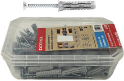  UNIFIX univerzális nylon dübel 10x50mm süllyesztett fejű csavarral 6x60mm - bakonykotoelem - 1 371 Ft