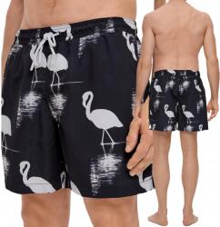 s.Oliver Férfi úszó rövidnadrág s. Oliver sötétkék flamingós mintával L (10.3.11.24.265.2146980.59A3.L)