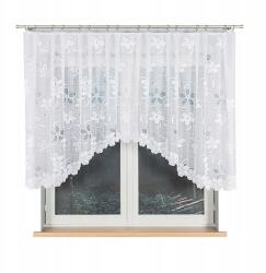  Készre varrt függöny nappaliba, fehér, Renata 049885, 300x130 cm (049885/FBL/001/300130/1)