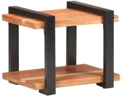  Éjjeli asztal tömör akácfából 50x40x40 cm (320492)