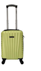Leonardo Da Vinci Bőrönd ingyenes kézipoggyász 40 x 30 x 20 cm kivehető kerekekkel banán zöld (le-6067-xs-banana)