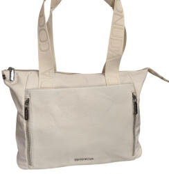 Coconud Coconuda elegáns női válltáska bézs sokzsebes (en-23175-beige)