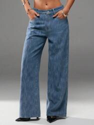 Forever 21 Kék Klasszikus Hosszú Farmer Nadrág Széles Szárú Forever 21 29