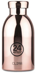 24Bottles Clima 330 ml Duplafalú Fém Termosz Rozsdamentes Rose Gold (24B202)