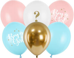  Lufi 30 cm 6 Darab/Csomag Boy or Girl Vegyes Színek (SB14P3080006)