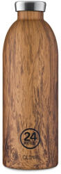 24Bottles Clima 850 ml Duplafalú Fém Termosz Rozsdamentes Sequoia Wood (24B113)