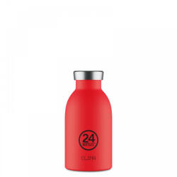 24Bottles Clima 330 ml Duplafalú Fém Termosz Rozsdamentes Hot Red (24B200)