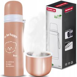 RETOO Termosz Thermo Bögre Vákuumos Acél Turisztikai Kávé Tea 500ML (O976-4)