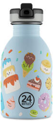 24Bottles Kids Urban 250 ml Rozsdamentes Acél Kulacs Szívószálas Kupakkal Sweet Friends (24B002096)