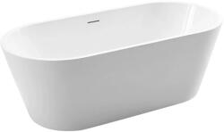Cerano - Szabadon álló akril kád Timea - fényes fehér - 150x74 cm