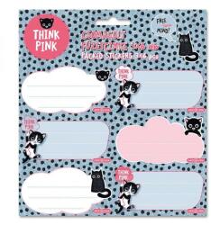 Ars Una Think Pink cicás etikett - farmerkék (53832856)
