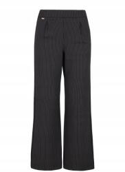 Volcano Női Széles Csíkos Szövett Nadrág Fekete Volcano R-bri XL