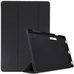 Dux Ducis DOMO hajtogatható tok ceruzatartóval Samsung Tab S8 Plus (X800/X806), Tab S7 FE (T730/T736B) és Tab S7 Plus (T970/T976B) készülékhez, fekete (713967)