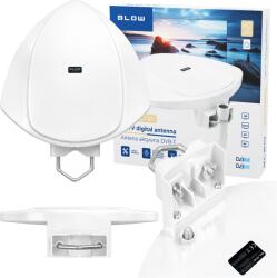BLOW Kültéri Aktív Antenna DVB-T2 Full Hd Tv 4K 8K Gsm Szűrő Uhf Tápegység 1M (21-060#)
