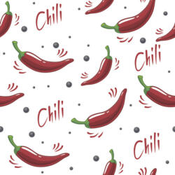 POL-MAK Chilli Red Hot szalvéta 20 db-os 33x33 cm PKK772541 (PKK772541)