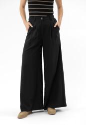 Volcano Női Nadrág Széles Laza Lyocell Fekete Volcano R-marga S