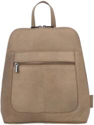 Beagles Bézs elegáns valódi bőr hátizsák „Santa Lucia (R24656-beige)