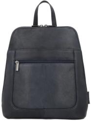 Beagles Sötétkék elegáns valódi bőr hátizsák „Santa Lucia (R24656-navy)