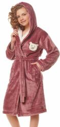 L&L Elsa lánykafürdőköpeny, antik rózsaszín, 122